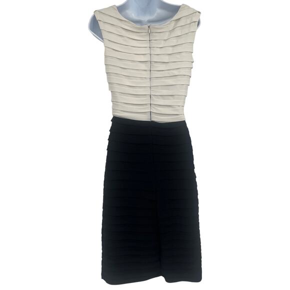 Scarlett Nite Bandage Dress 6 Holiday Elegant Formal Colorblock Old Hollywood - Picture 5 of 10